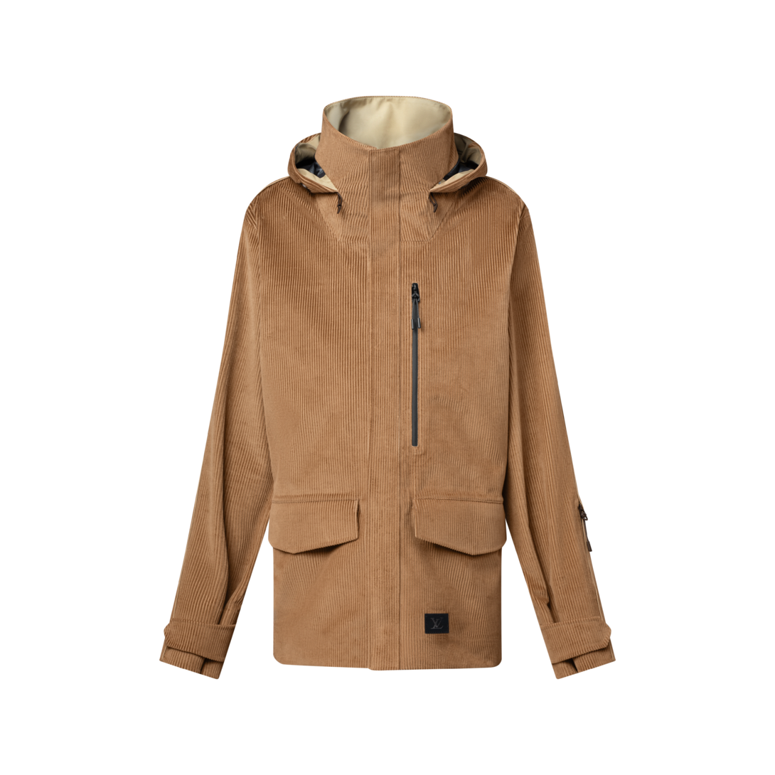 ルイ・ヴィトン コーデュロイジャケット テクニカル コーデュロイ 3-In-1 シェル ジャケット ｜ルイ・ヴィトン